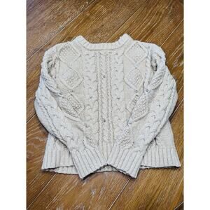 Btween Girls Sweater Size 6 with faux pearls and rhinestones. NWOT